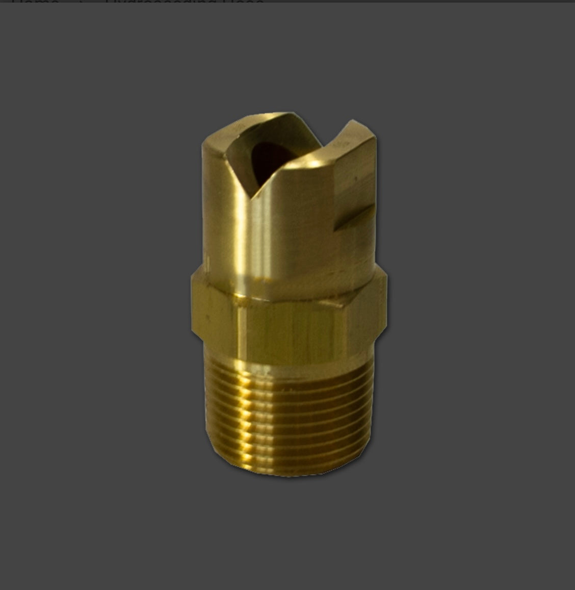 VeeJet Hydroseeding Brass Flat Fan Spray Nozzles